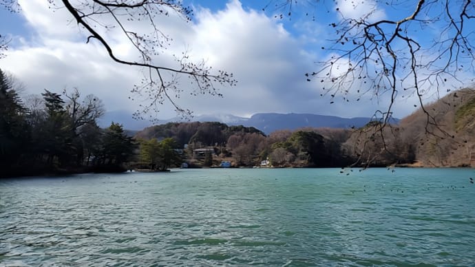松原湖冬写ん歩・・・