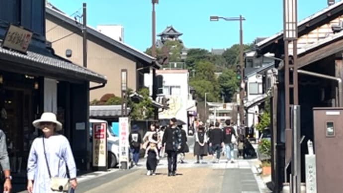 犬山城下町へ
