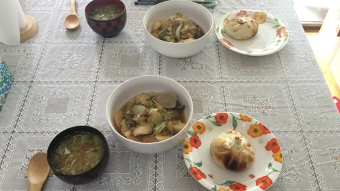 今日の一品 旅行前の昼食