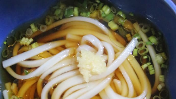 10月18日 釜揚げうどん