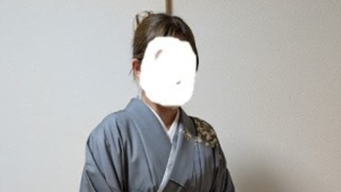 息子さんの卒業式に着物で~~