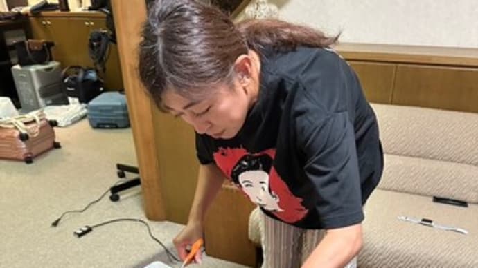 別荘で焼肉パーティー