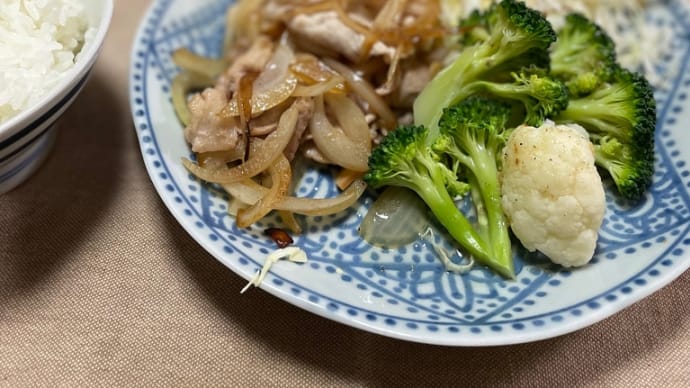 豚肉と玉ねぎの炒め物@我が家