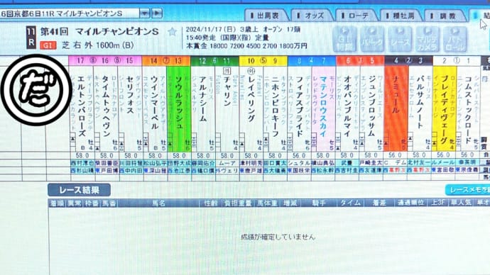 団野クン!ラッシュでG1奪取して〜!