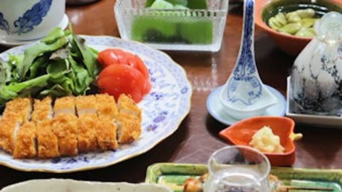 チキンカツをおろしで
