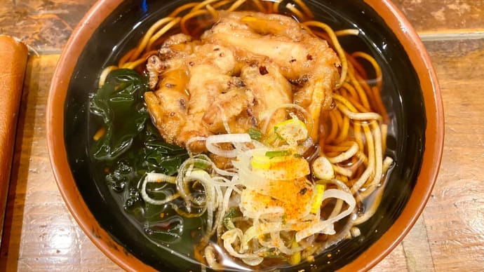伊藤松吉商店(下落合)ゲソ天そば