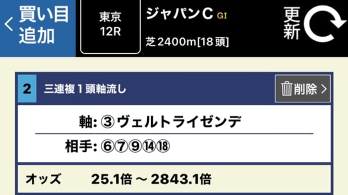挑む‼️2022 ジャパンC