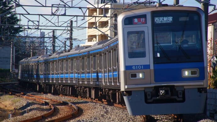 2024年12月6日 西武新宿線 花小金井 6101F