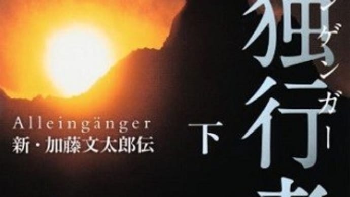 単独行者 アラインゲンガー 新・加藤文太郎伝 下:谷 甲州 (著)