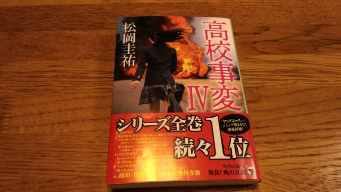 小説｢高校事変Ⅳ｣を読む