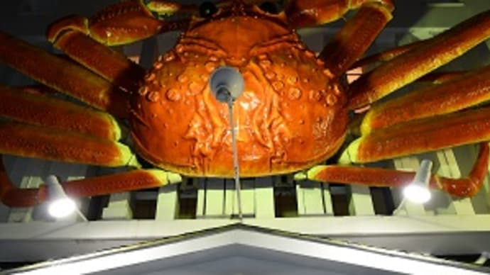 かに道楽にて。京都 2024