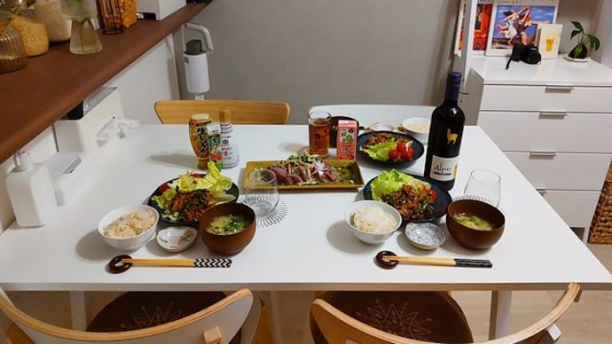 6月13日 豚ピー炒め定食飲酒。