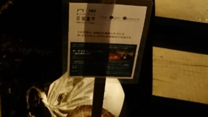 六甲ミーツアート芸術散歩2020年高山植物園その5@ナイトミュージアム夜の芸術散歩編