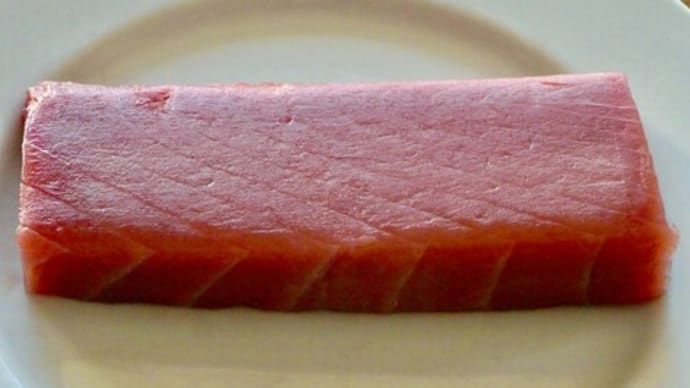 マグロ柵が安かったので!(^^)/