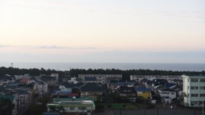 秋晴れの空