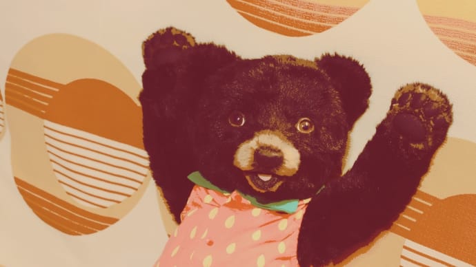 Hug me Bearシリーズ ツキノワグマくん ②