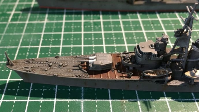 1/700 タミヤ 日本海軍駆逐艦 島風 （その7 完成）