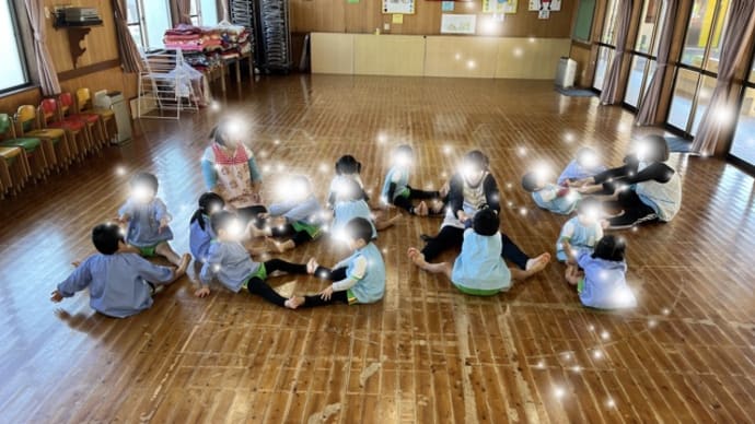 腰痛抱えて幼稚園ヨガ教室