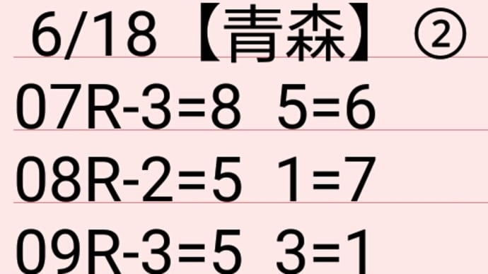 6/18 青森競輪②