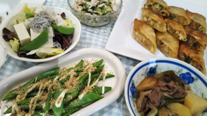 葉玉ねぎde肉じゃが煮込み♪