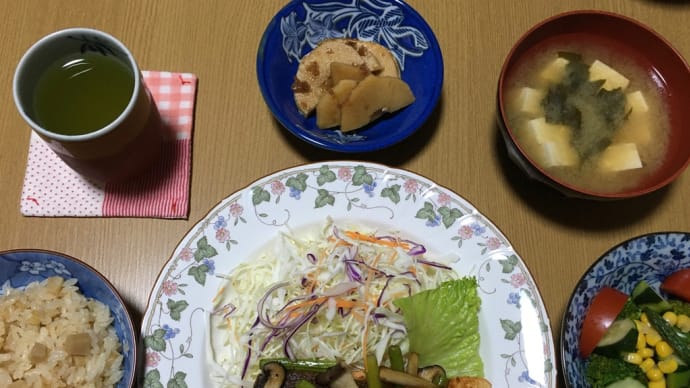 バターとこしょうの筍ご飯・・・おいしかったよ〜(^^)