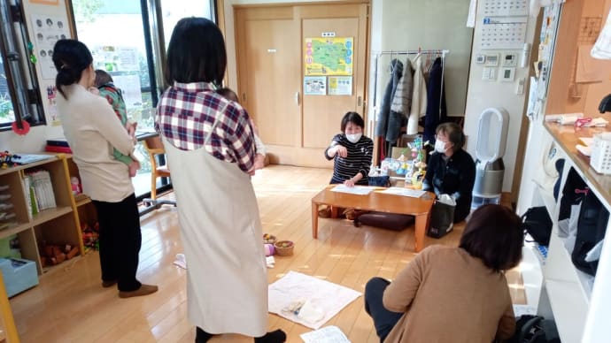 1月の離乳食講座、味噌づくり、絵本のおはなし会