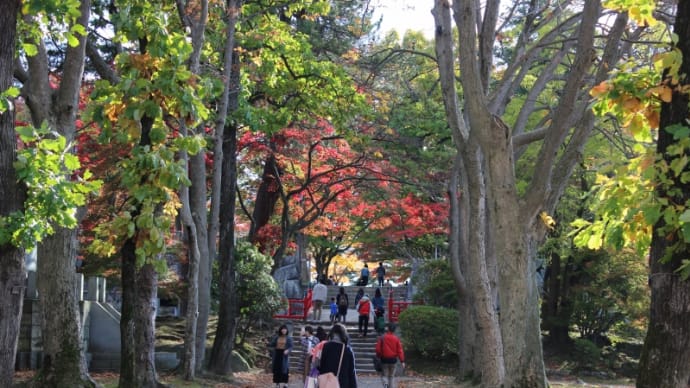 盛岡城秋の紅葉2016