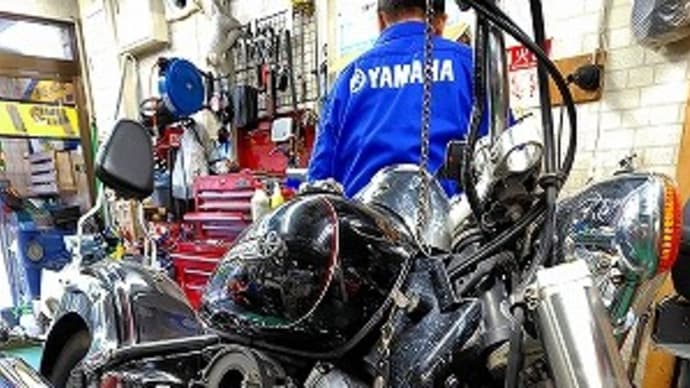ドラッグスターフロントフォークオイル交換