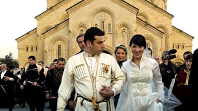 グルジアの王子結婚