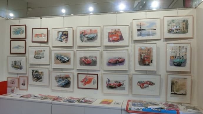 9/26土曜日 フィアットカフェ松濤個展最終日です。