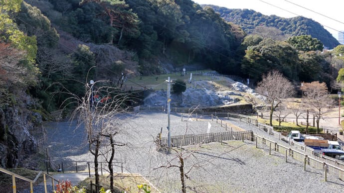 岐阜公園 織田信長公居館跡