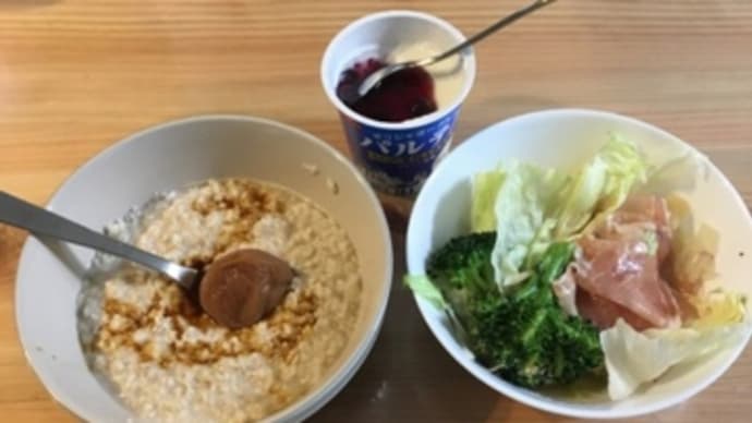 ダイエットを始めてからの朝食事情