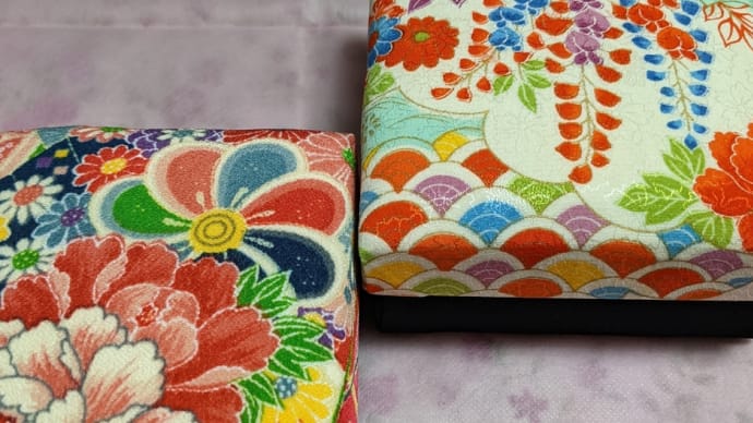 今日は手芸教室でした〜箱づくりです🎶