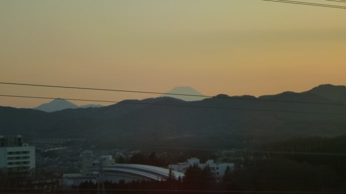 #サンセット富士山