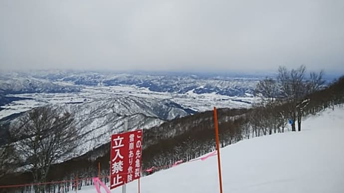 【滑り13日目】2024年3月23日　六日町八海山スキー場