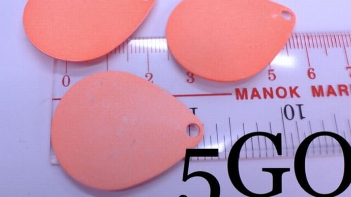 スピナーベイトブレード ウィローリーフ コロラド 7番 8番 5番