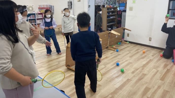 室内にて