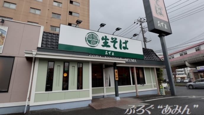 ★【ちばランチ】生そば あずま de 期間限定パクチー蕎麦