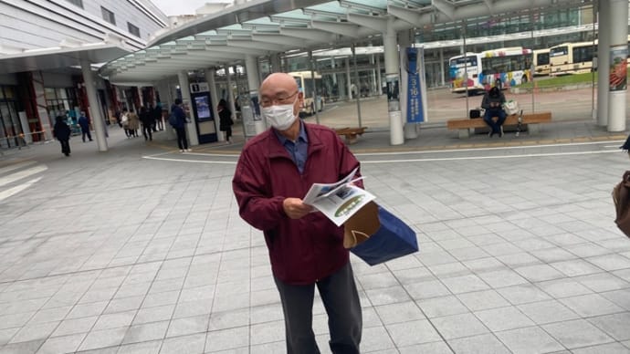 新幹線福井延伸と在来線を考える会が福井駅頭宣伝、世話人会。かねもと衆院1区予定候補らと宣伝。福島原発事故を忘れない、再稼働反対市民行進。戦争する国づくり反対総がかりアクション定例会議。