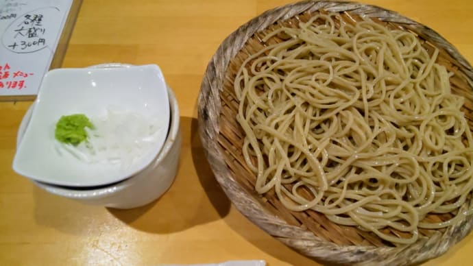 美味しい二八蕎麦を頂く!・・・寿二庵(松山)