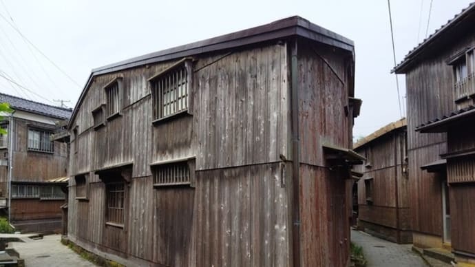 佐渡島 宿根木の集落