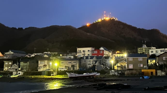 「函館山・朝夜景」2025年4月15日