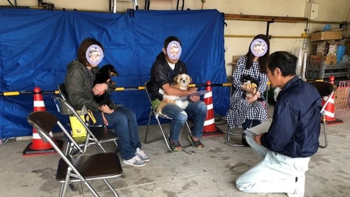 悪天候の中、第二回愛犬のしつけ方教室を実施しました!