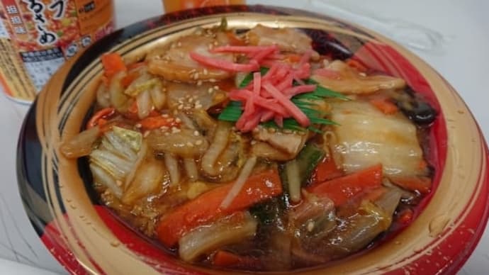 中華丼で買い弁ランチ