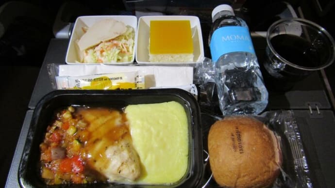 2025年1月 シンガポール航空機内食(マーレ ー シンガポール)