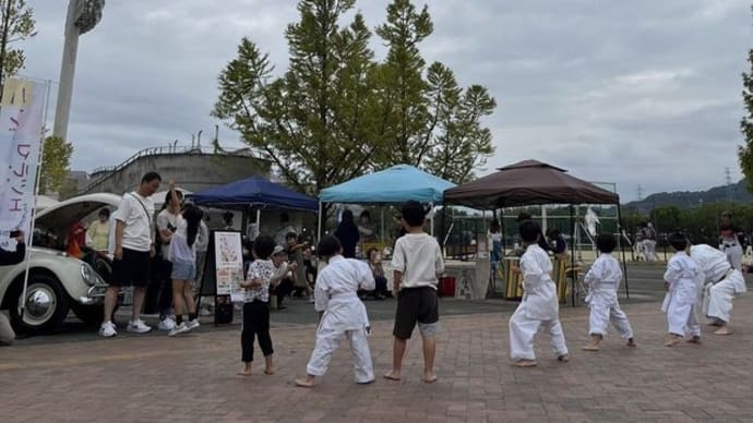 キッズ空手教室演武会 Ki.MARCHE いきいきランド交野