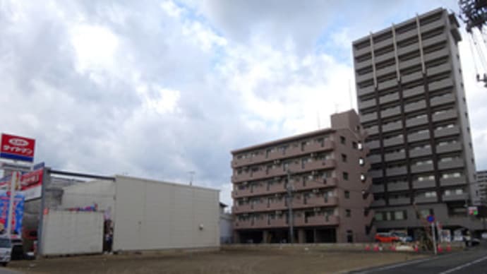 広島県福山市西町1丁目5‐18・(株)岡田電機商会跡地