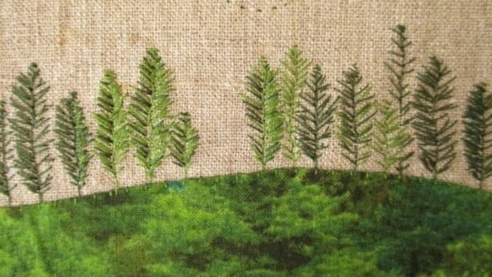 防風林の刺繍に夢中になっていたころもありました