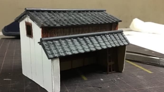 部員活動報告【鉄道模型コンテスト一畳レイアウト部門 家屋ジオラマ製作】