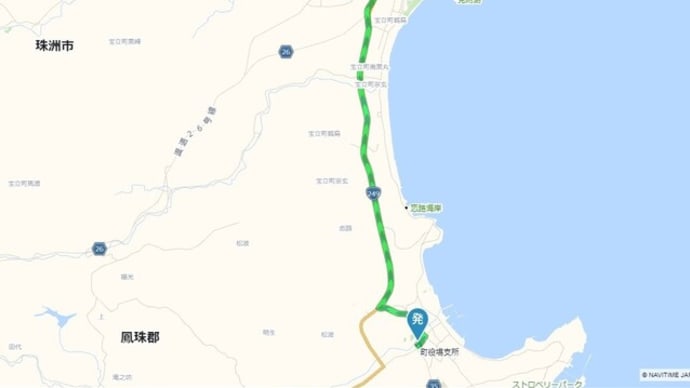 能登半島地震　珠洲市・見附島